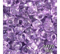 Бісер Preciosa 10/0 бузковий (01122-10/0-2с) прозорий 50 гр.