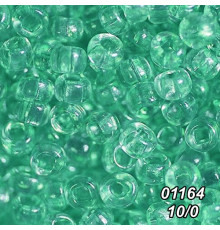 Бісер Preciosa 10/0 бірюзовий (01164-10/0-1с) прозорий 50 гр.