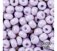 Бісер Preciosa №10/0 бузковий (03121-10/0-1с) натуральний 50 гр.