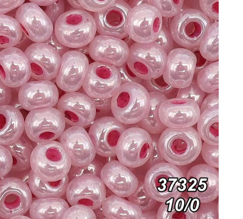 Бісер Preciosa 10/0 рожевий (37325-10/0-1с) перлинний 50 гр.