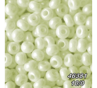 Бісер Preciosa 10/0 бежевий (46381-10/0-1с) перлинний 50 гр.