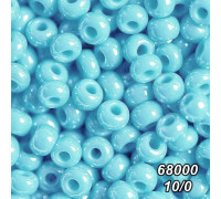Бисер Preciosa 10/0 голубой (68000-10/0-1с) перламутровый 50 гр.