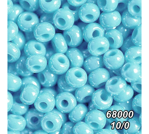 Бісер Preciosa 10/0 блакитний (68000-10/0-1с) перлинний 50 гр. Бісер Preciosa 10/0 блакитний (68000-10/0-1с) перлинний 50 гр.