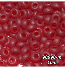 Бісер Preciosa 10/0 червоний (90090-m-10/0-1с) матовий 50 гр.