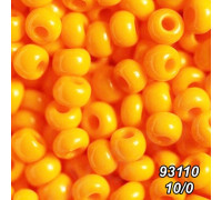 Бисер Preciosa 10/0 оранжевый (93110-10/0-1с) натуральный 50 гр.