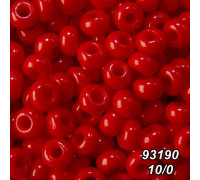 Бісер Preciosa 10/0 червоний (93190-10/0-1с) натуральний 50 гр.