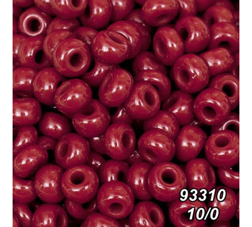Бісер Preciosa 10/0 бордовий (93310-10/0-2с) натуральний 50 гр. Бісер Preciosa 10/0 бордовий (93310-10/0-2с) натуральний 50 гр.