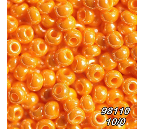 Бісер Preciosa 10/0 помаранчевий (98110-10/0-1с) перлинний 50 гр. Бісер Preciosa 10/0 помаранчевий (98110-10/0-1с) перлинний 50 гр.