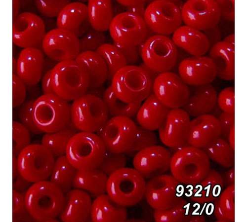 Бісер Preciosa 12/0 червоний (93210-12/0-1с) натуральний 50 гр. Бісер Preciosa 12/0 червоний (93210-12/0-1с) натуральний 50 гр.