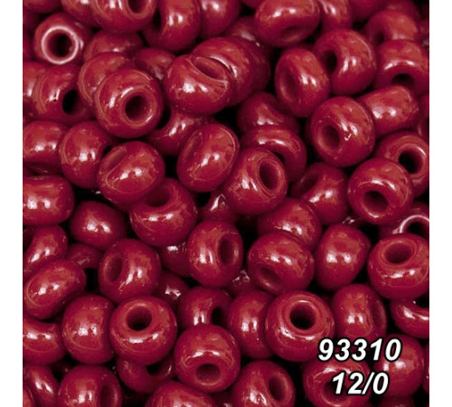 Бісер Preciosa 12/0 бордовий (93310-12/0-1с) натуральний 50 гр. Бісер Preciosa 12/0 бордовий (93310-12/0-1с) натуральний 50 гр.
