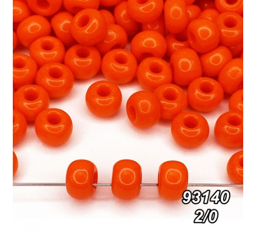 Бісер Preciosa 2/0 помаранчовий (93140-2/0-1с) натуральний 50 гр. Бісер Preciosa 2/0 помаранчовий (93140-2/0-1с) натуральний 50 гр.