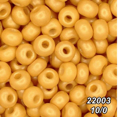 Бісер Preciosa 10/0 бежевий (22003-10/0-1с) перлинний 50 гр.