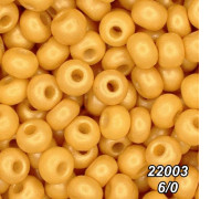 Бісер Preciosa 6/0 бежевий (22003-6/0-1с) перлинний 50 гр.