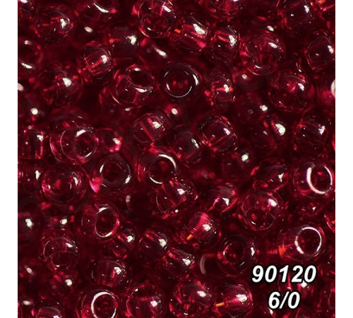 Бісер Preciosa 6/0 бордовий (90120-6/0-1с) прозорий 50 гр. Бісер Preciosa 6/0 бордовий (90120-6/0-1с) прозорий 50 гр.
