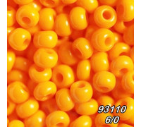 Бісер Preciosa 6/0 помаранчовий (93110-6/0-1с) натуральний 50 гр.