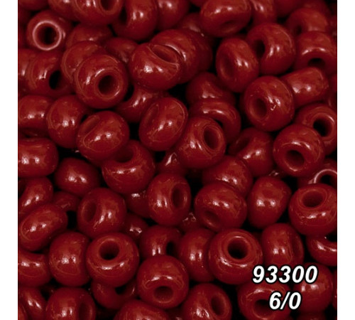 Бісер Preciosa 6/0 бордовий (93300-6/0-1с) натуральний 50 гр. Бісер Preciosa 6/0 бордовий (93300-6/0-1с) натуральний 50 гр.