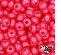 Бісер Preciosa 8/0 рожевий (22011-8/0-1с) перлинний 50 гр.