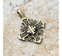Згарда хрест “Бескінечність” (2,5х2,0 см.). Метал: бронза zgb-99