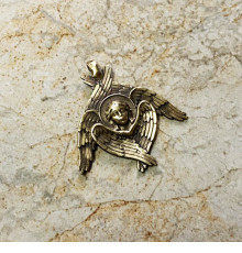 Підвіска згарда “Ангел Серафим”, (3,0х2,5 см.). Метал: бронза zgb-115