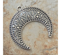 Підвіска-кулон “Лунница” (4,0х3,5 см.), Колір: срібло pks-09