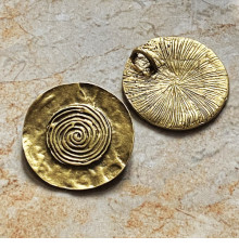 Підвіска-кулон “Коло нескінченності» (d-3,5 см.), Колір: бронза pkb-51