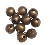 Бубенчики, шелесты, колокольчики. Круглые d-16 мм. Цвет: бронза. Упаковка: 10 шт. 59993-16mm-b