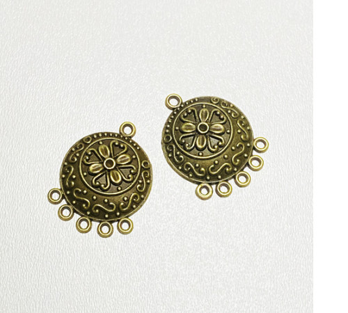 Конектори (2,9*2,3 см.) Колір: бронза. Упаковка: 10 шт. 58995-b