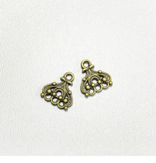 Конектори (1,4*1,3 cм.) Колір: бронза. Упаковка: 10 шт. 58997-b