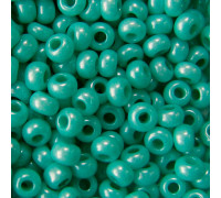 Бісер Preciosa №10/0 бірюзовий (16958-10/0-1с) перлинний 50 гр.
