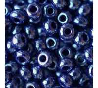 Бисер Preciosa №10/0 синий (38070-10/0-2с) жемчужный 50 гр.