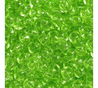 Бісер Preciosa №6/0 салатовий (01154-6/0-1с) прозорий 50 гр.