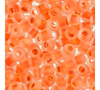 Бисер Preciosa №10/0 оранжевый (08789-m-10/0-1с) матовый, прокрашенный 50 гр.